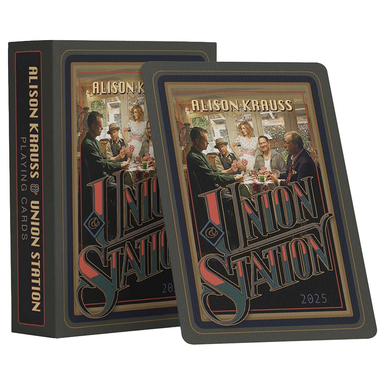 Playing Card with an image of Alison Krauss and Union Station