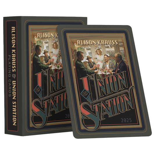 Playing Card with an image of Alison Krauss and Union Station