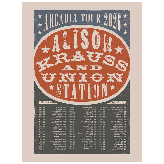Spring 2026 Tour Poster